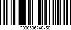 Código de barras (EAN, GTIN, SKU, ISBN): '7898606740450'