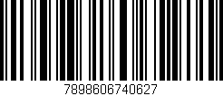 Código de barras (EAN, GTIN, SKU, ISBN): '7898606740627'
