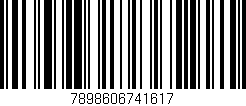 Código de barras (EAN, GTIN, SKU, ISBN): '7898606741617'