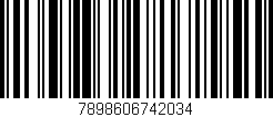 Código de barras (EAN, GTIN, SKU, ISBN): '7898606742034'