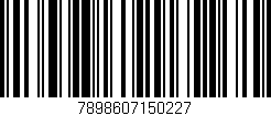 Código de barras (EAN, GTIN, SKU, ISBN): '7898607150227'