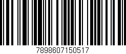 Código de barras (EAN, GTIN, SKU, ISBN): '7898607150517'