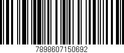Código de barras (EAN, GTIN, SKU, ISBN): '7898607150692'