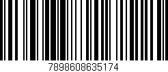 Código de barras (EAN, GTIN, SKU, ISBN): '7898608635174'