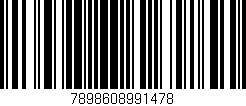 Código de barras (EAN, GTIN, SKU, ISBN): '7898608991478'