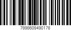 Código de barras (EAN, GTIN, SKU, ISBN): '7898609490178'