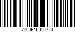 Código de barras (EAN, GTIN, SKU, ISBN): '7898610030776'