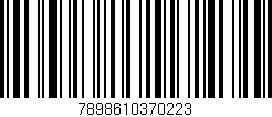 Código de barras (EAN, GTIN, SKU, ISBN): '7898610370223'