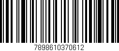 Código de barras (EAN, GTIN, SKU, ISBN): '7898610370612'