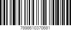 Código de barras (EAN, GTIN, SKU, ISBN): '7898610370681'