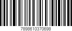 Código de barras (EAN, GTIN, SKU, ISBN): '7898610370698'