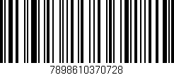 Código de barras (EAN, GTIN, SKU, ISBN): '7898610370728'