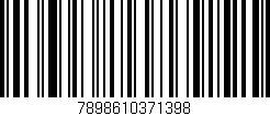 Código de barras (EAN, GTIN, SKU, ISBN): '7898610371398'