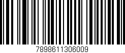 Código de barras (EAN, GTIN, SKU, ISBN): '7898611306009'