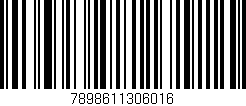 Código de barras (EAN, GTIN, SKU, ISBN): '7898611306016'
