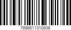 Código de barras (EAN, GTIN, SKU, ISBN): '7898611310938'