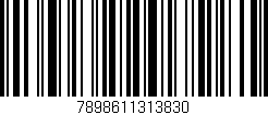 Código de barras (EAN, GTIN, SKU, ISBN): '7898611313830'