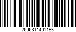 Código de barras (EAN, GTIN, SKU, ISBN): '7898611401155'