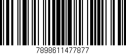 Código de barras (EAN, GTIN, SKU, ISBN): '7898611477877'