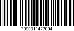 Código de barras (EAN, GTIN, SKU, ISBN): '7898611477884'