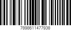 Código de barras (EAN, GTIN, SKU, ISBN): '7898611477938'