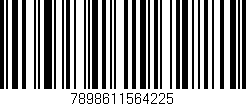 Código de barras (EAN, GTIN, SKU, ISBN): '7898611564225'
