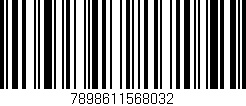 Código de barras (EAN, GTIN, SKU, ISBN): '7898611568032'