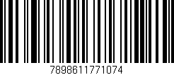 Código de barras (EAN, GTIN, SKU, ISBN): '7898611771074'