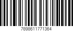 Código de barras (EAN, GTIN, SKU, ISBN): '7898611771364'