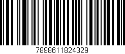 Código de barras (EAN, GTIN, SKU, ISBN): '7898611824329'