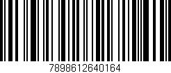 Código de barras (EAN, GTIN, SKU, ISBN): '7898612640164'