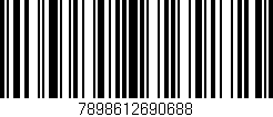 Código de barras (EAN, GTIN, SKU, ISBN): '7898612690688'
