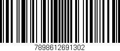 Código de barras (EAN, GTIN, SKU, ISBN): '7898612691302'