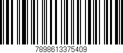 Código de barras (EAN, GTIN, SKU, ISBN): '7898613375409'