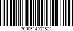 Código de barras (EAN, GTIN, SKU, ISBN): '7898614302527'