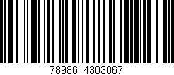 Código de barras (EAN, GTIN, SKU, ISBN): '7898614303067'
