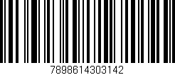 Código de barras (EAN, GTIN, SKU, ISBN): '7898614303142'