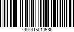Código de barras (EAN, GTIN, SKU, ISBN): '7898615010568'
