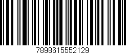 Código de barras (EAN, GTIN, SKU, ISBN): '7898615552129'