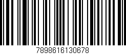 Código de barras (EAN, GTIN, SKU, ISBN): '7898616130678'