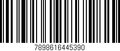 Código de barras (EAN, GTIN, SKU, ISBN): '7898616445390'