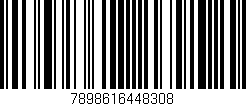 Código de barras (EAN, GTIN, SKU, ISBN): '7898616448308'