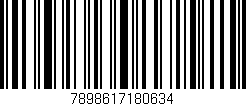 Código de barras (EAN, GTIN, SKU, ISBN): '7898617180634'