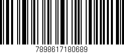 Código de barras (EAN, GTIN, SKU, ISBN): '7898617180689'