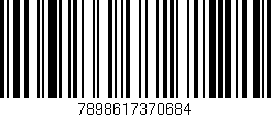 Código de barras (EAN, GTIN, SKU, ISBN): '7898617370684'