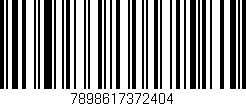 Código de barras (EAN, GTIN, SKU, ISBN): '7898617372404'
