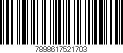Código de barras (EAN, GTIN, SKU, ISBN): '7898617521703'
