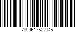 Código de barras (EAN, GTIN, SKU, ISBN): '7898617522045'