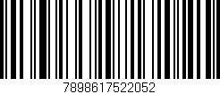 Código de barras (EAN, GTIN, SKU, ISBN): '7898617522052'