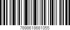 Código de barras (EAN, GTIN, SKU, ISBN): '7898618681055'